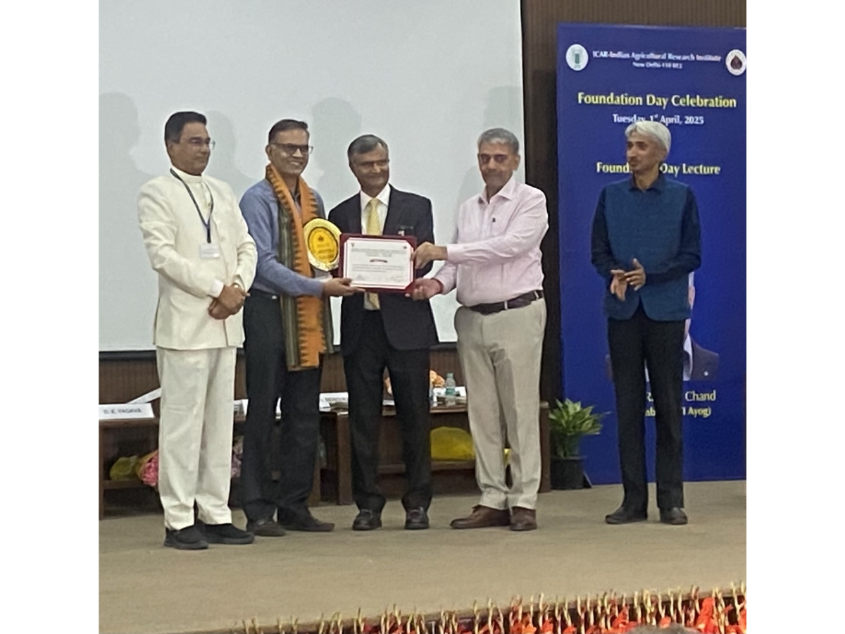 Areete Receives Prestigious IARI Best Startup Award for AI-Driven Dairy Innovation