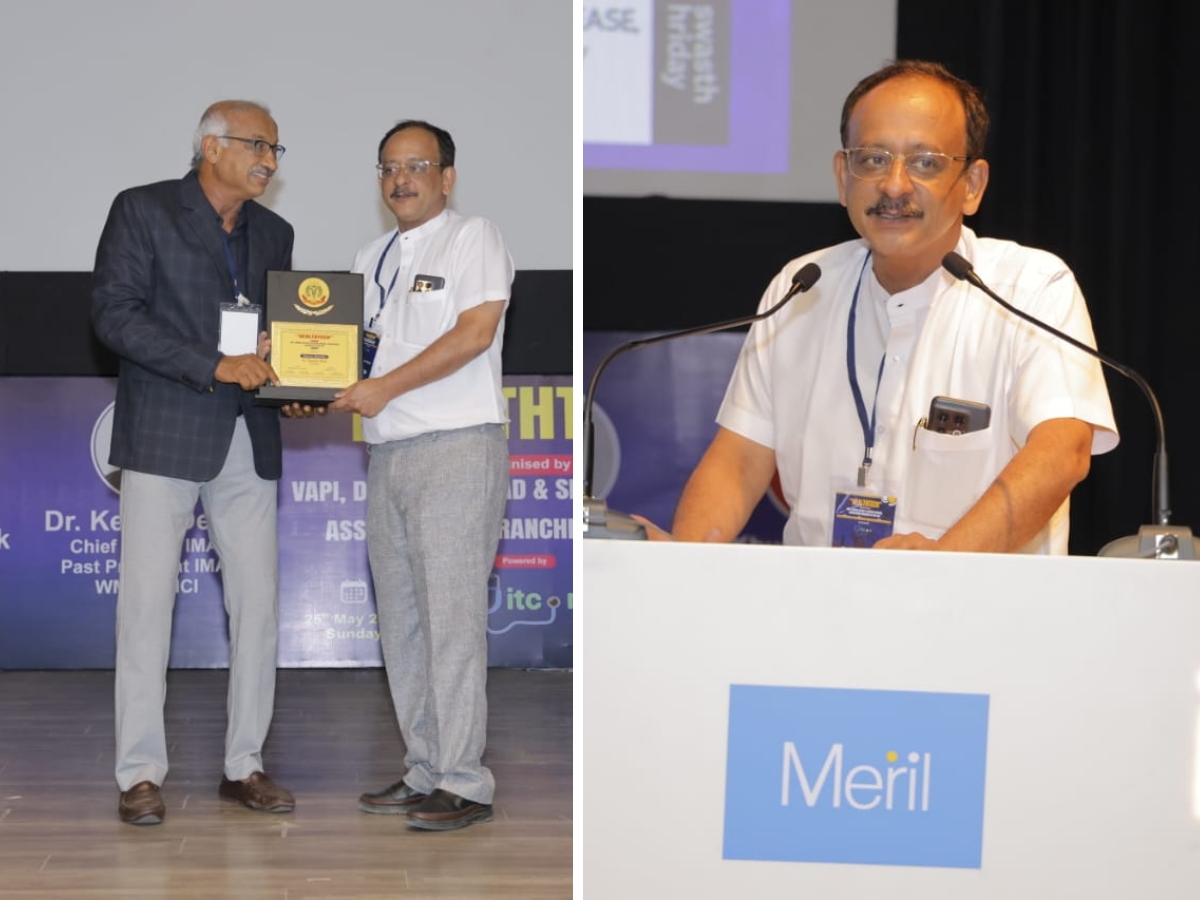 Swasth Hriday showcased Gujarat's digital heart care innovation at HEALTHTECH 2025 in Vapi.