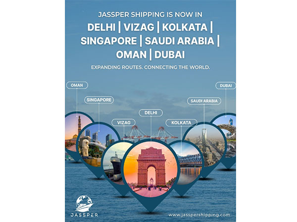Jassper Shipping now in Delhi, Vizag, Kolkata, Saudi Arabia & Oman -- expanding beyond Singapore & Dubai