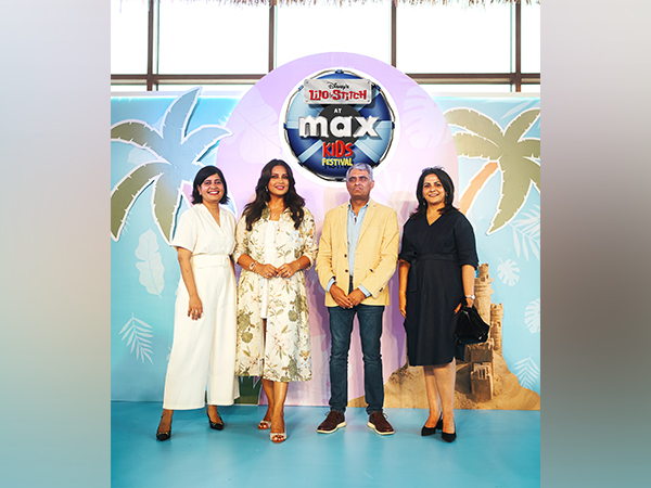 Pallavi Pandey, Bipasha Basu, Sumit Chandna & Priya Nijhara at the launch of Max Fashion x Disney's 9th collab -- a Lilo & Stitch-inspired collection