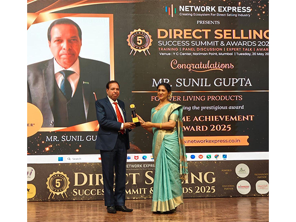 International Business Coach Sunil Gupta Receives the Highest Award in Direct Selling