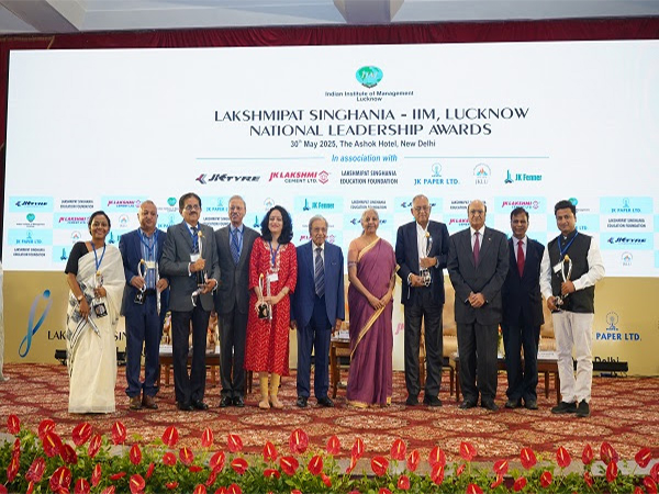 Awardees of Lakshmipat Singhania - IIM Lucknow National Leadership Awards 2025