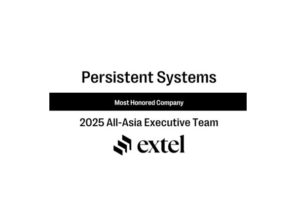 Persistent acknowledged as a 'Most Honored Company' in Extel's 2025 Asia (ex-Mainland China) Executive Team survey