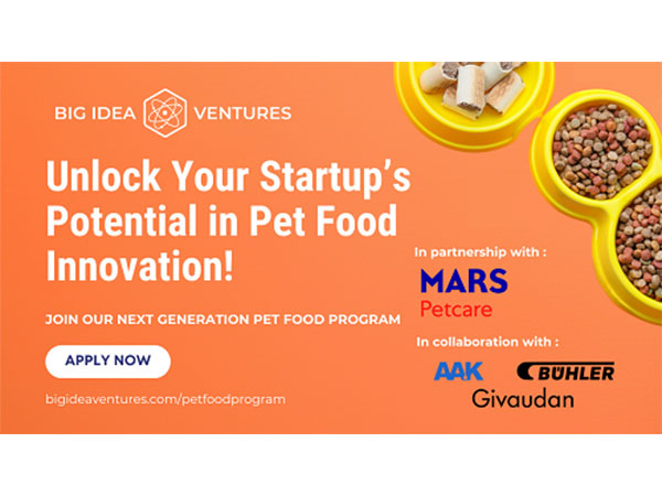 Collaborative initiative between Big Idea Ventures and Mars Petcare to accelerate innovation in pet care