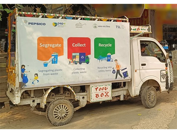 PepsiCo India's Special Mobile Van to collect post-consumer plastic waste from local establishments