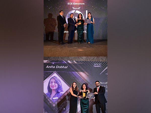 "ECE ELEVATORS - BIRLA GROUP" & Marketing Head "Anita Dobhal" Wins Award at 'Great Gather Goa Summit 2025'