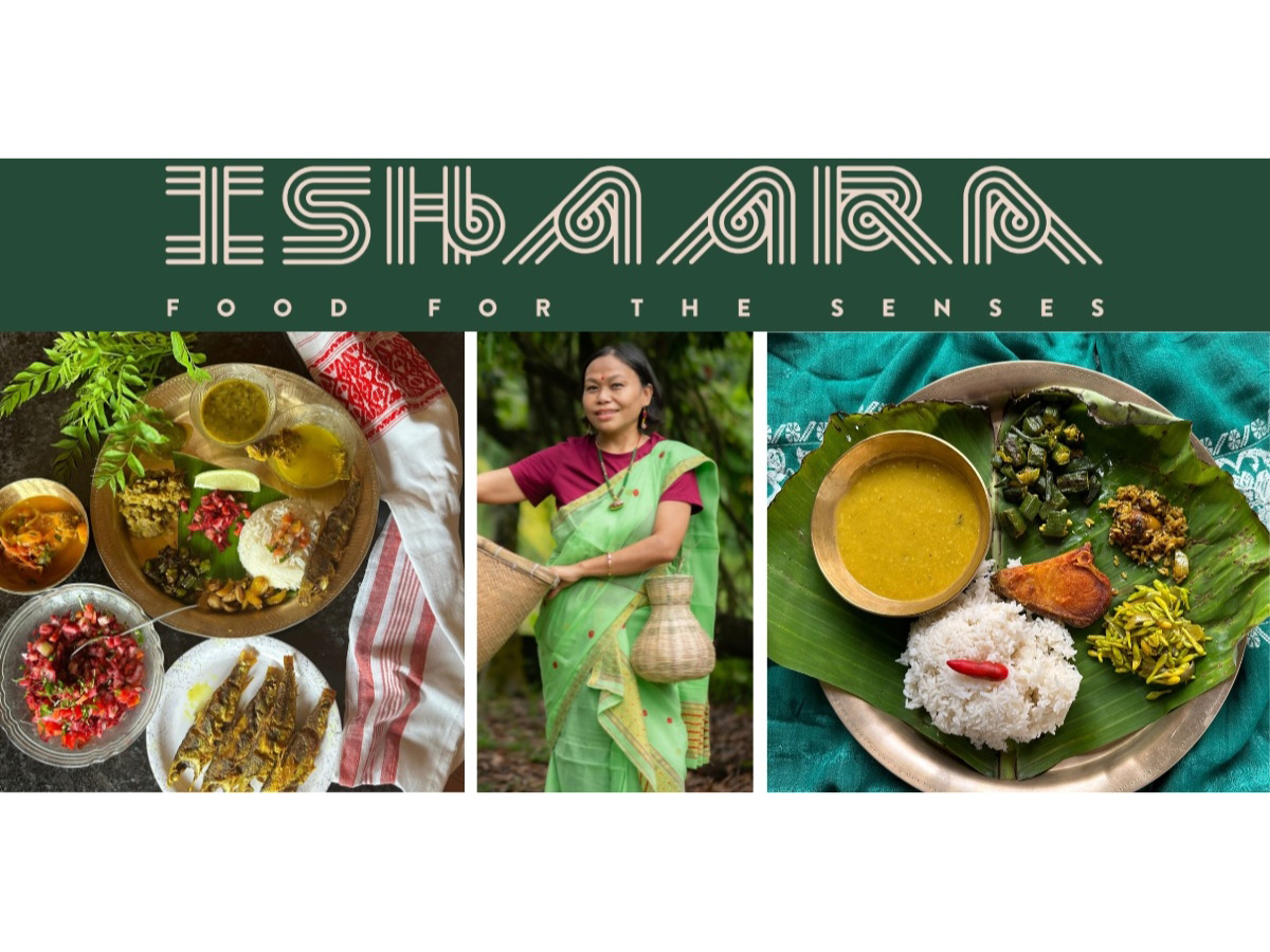 An Assamese culinary experience, Bhojon Ghor, at Ishaara, Mumbai-- curated by Gitika Saikia.