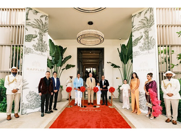 Omer Acar and the owners of Royal Group toast to the grand opening