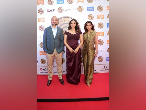 Monis Ahmed, Gauri Khan, Tanaaz Bhatia at the launch of Gauri Khan Design Experience Centre in Delhi
