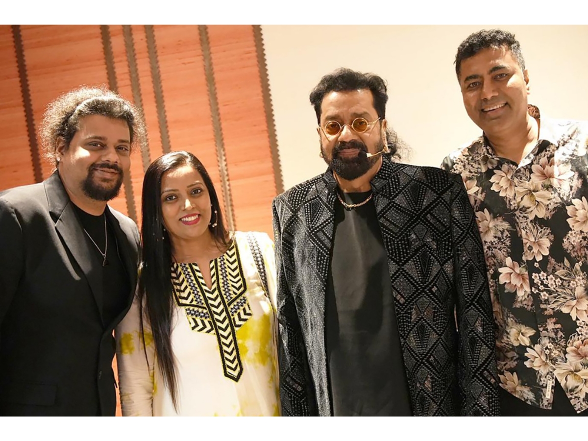 Akshay Hariharan, Namrata Gupta Khan, Hariharan and Rabbani Mustafa Khan