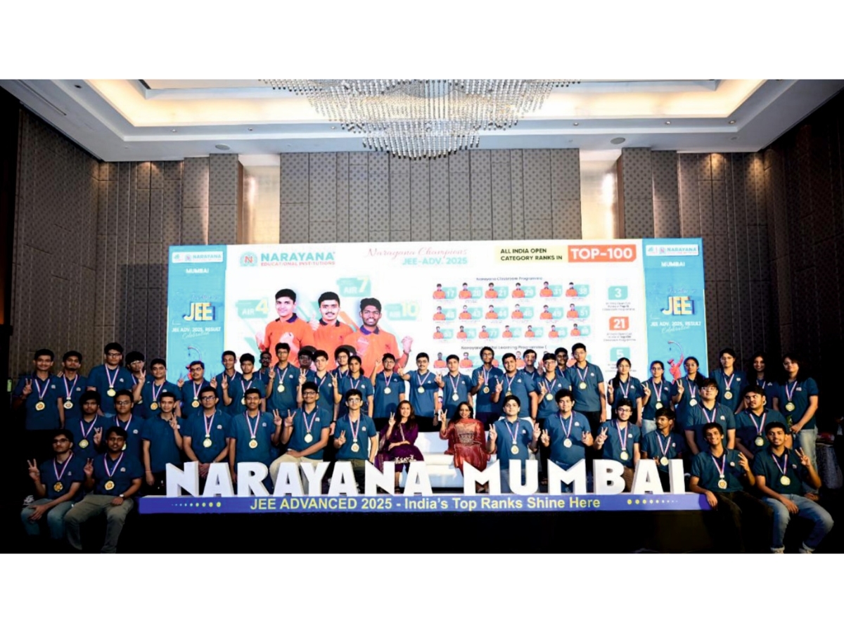 Narayana Mumbai Coaching Organizes Jashn-e-JEET 2025 to Honor JEE Advanced Achievers