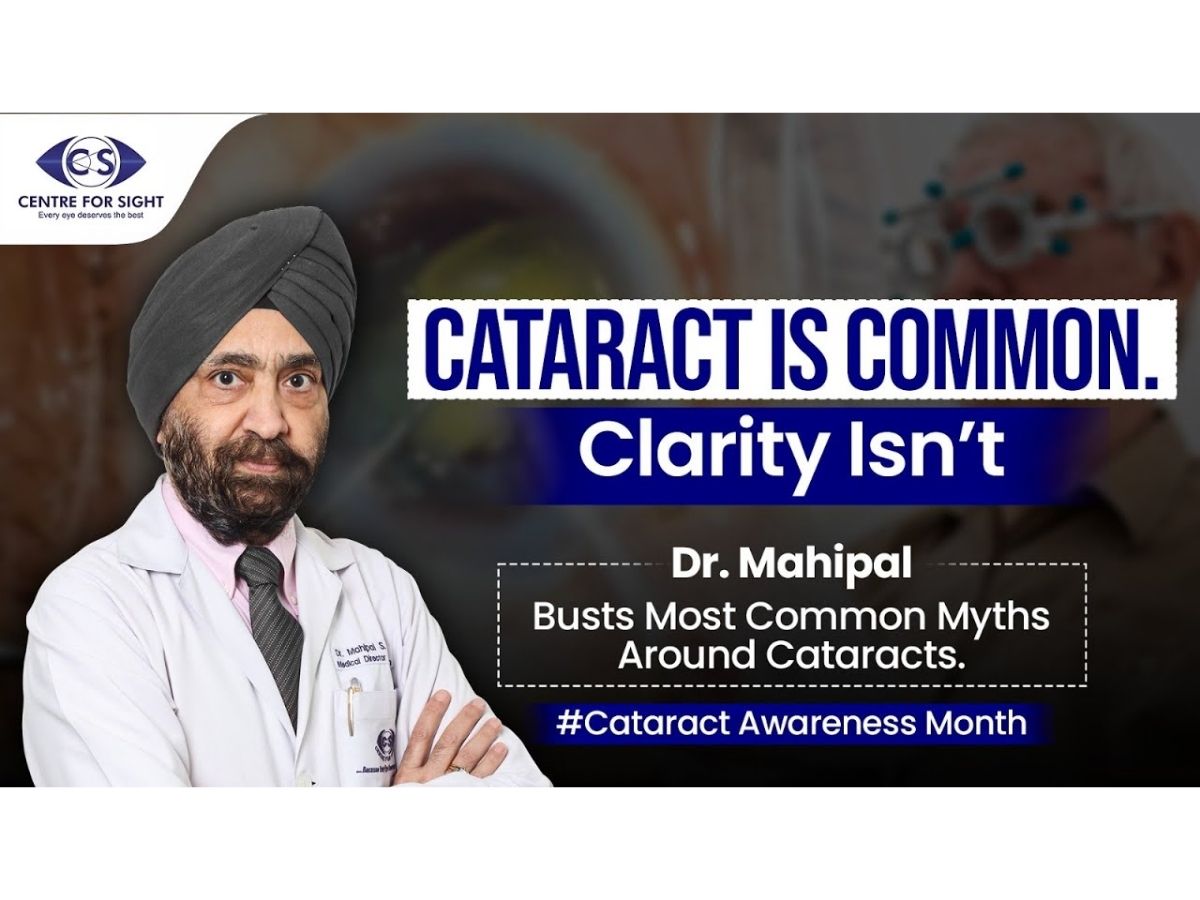By Prof. Dr. Mahipal S. Sachdev, Chairman & Medical Director-Centre for Sight Group of Eye Hospitals