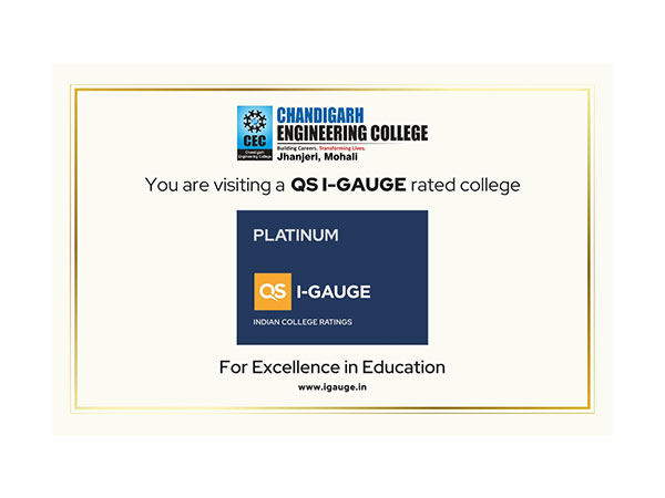 CGC Jhanjeri, Mohali Becomes First in North India to Achieve QS I-GAUGE Platinum Rating Across All Parameters