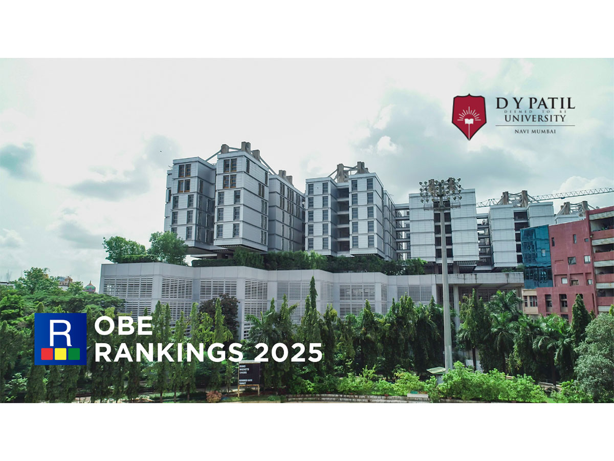 D Y Patil Deemed to be University Shines Among India's Best with Platinum Band Distinction in OBE Rankings 2025