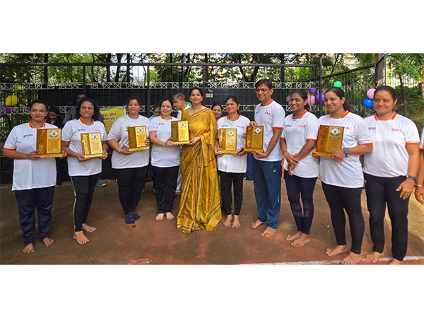 Groundbreaking initiative recognizes volunteer instructors bringing wellness to Society through free yoga teaching