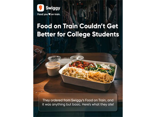 Swiggy Food on Train Emerges as the Go-To Travel Companion for Students This Summer