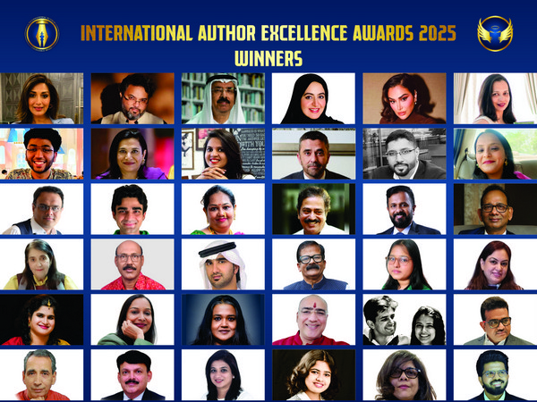 Winners of the International Authors Excellence Awards.