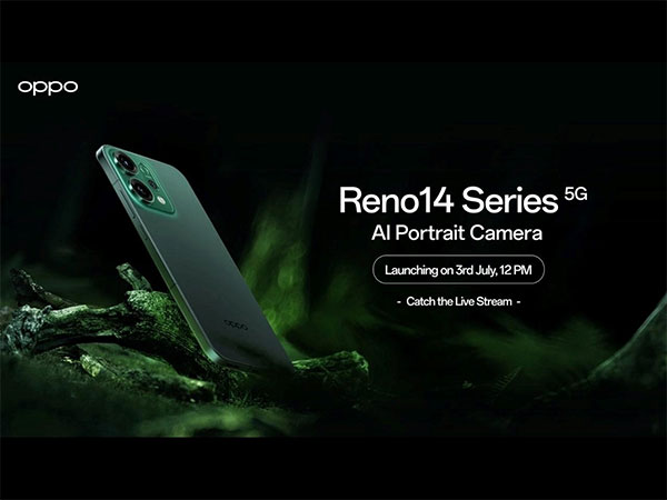 OPPO India to Launch the Reno14 Series on July 3, 2025 - Designed for Travel Photography, Powered by AI Imaging and True Lossless Telephoto Zoom