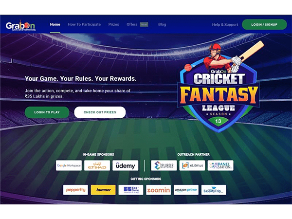GrabOn's Cricket Fantasy League - Season 13