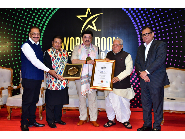 Global Achievers Honoured at the World Book of Records Ceremony in India