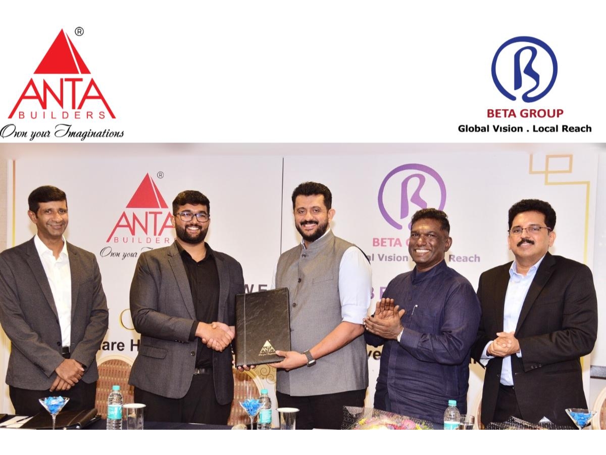 Beta Group enters India's real estate sector with a strategic investment in Kerala-based Anta Builders, expanding its $4B global portfolio into infrastructure and property development