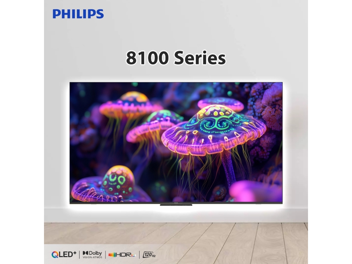 Philips Unveils Its Latest Smart TVs on Amazon: Experience the Brilliance of the 8100, 8300 QLED Series and the Eco-Friendly 6130 Google TV
