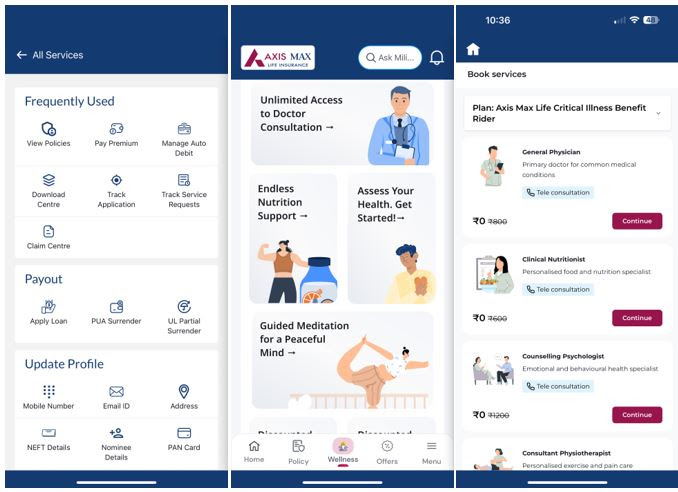 Axis Max Life's new app combines seamless policy management with wellness benefits like 24x7 health support, fitness tracking, and AI-powered assistance