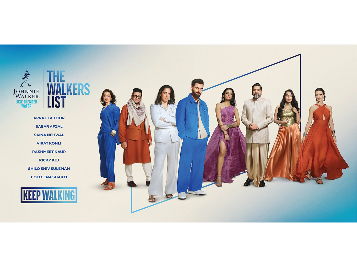'The Walkers List' brings together Aprajita Toor, Babar Afzal, Saina Nehwal, Virat Kohli, Rashmeet Kaur, Ricky Kej, Shilo Shiv Suleman & Colleena Shakti.