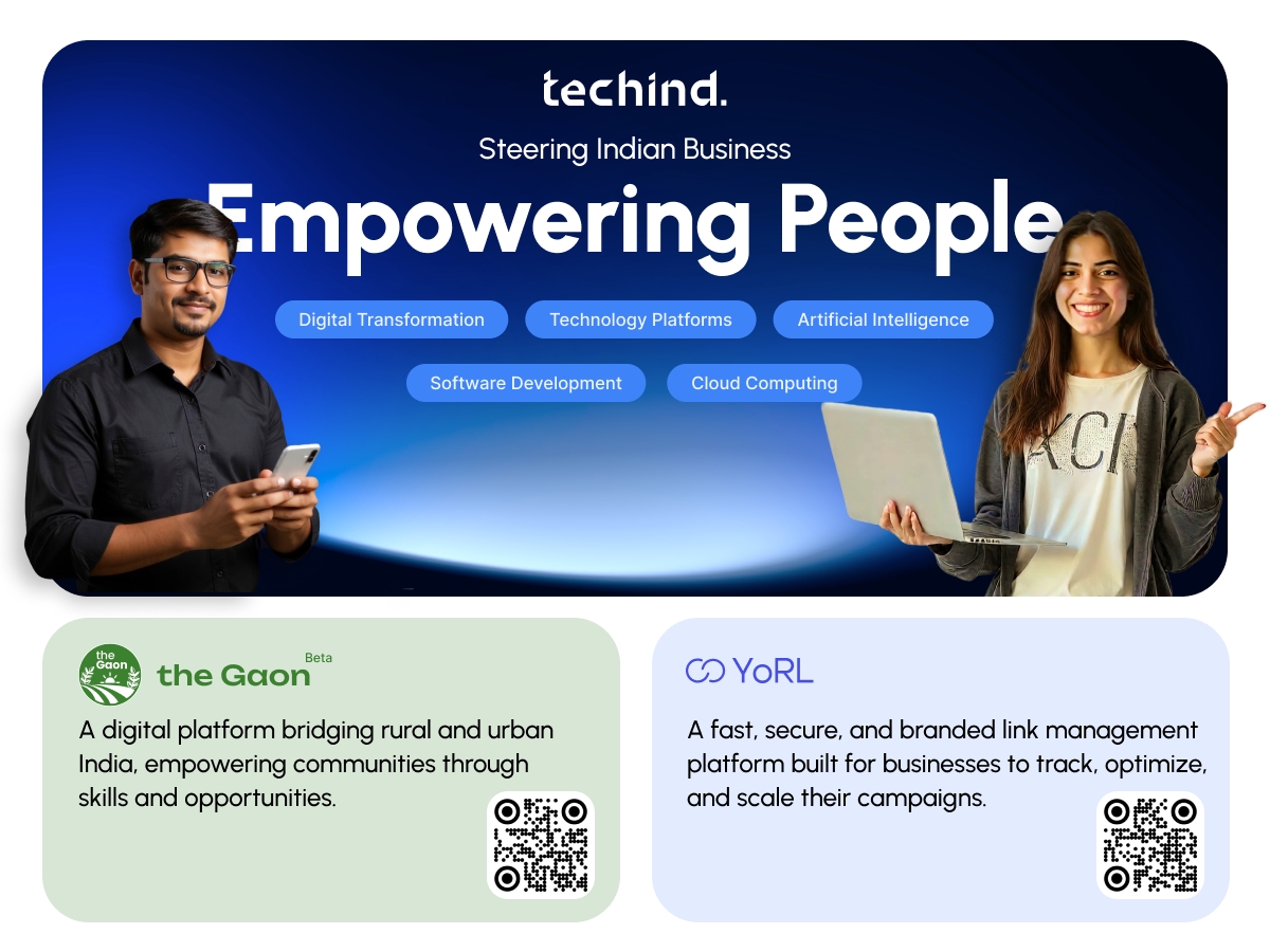 From rural empowerment to enterprise technology, our Made-in-India platforms reflect Techindo's belief that progress must be built at home and shared by all