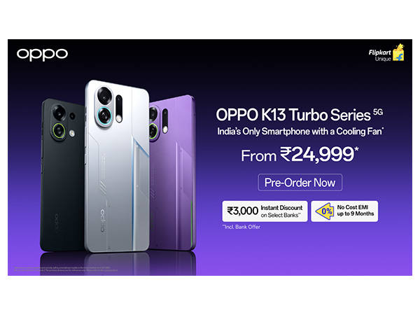 OPPO Launches India's Only Smartphones with a Cooling Fan - OPPO K13 Turbo Pro 5G and OPPO K13 Turbo 5G