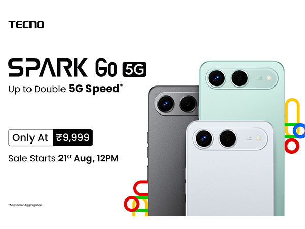TECNO Spark Go 5G Brings 'Double Up' Power to Young India