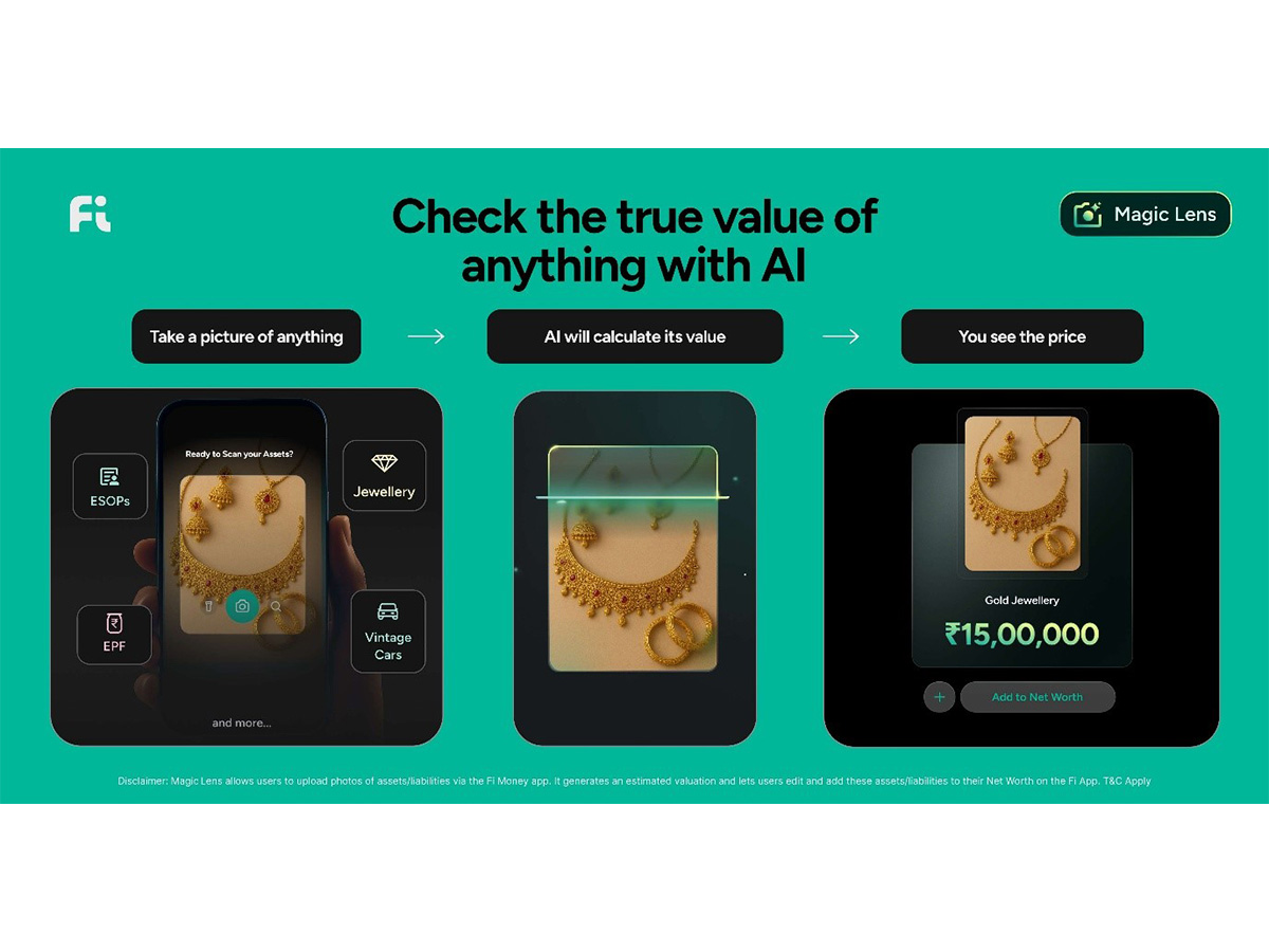 Fi Money Launches "Magic Lens" to Revolutionise How Users Track Their Full Net Worth