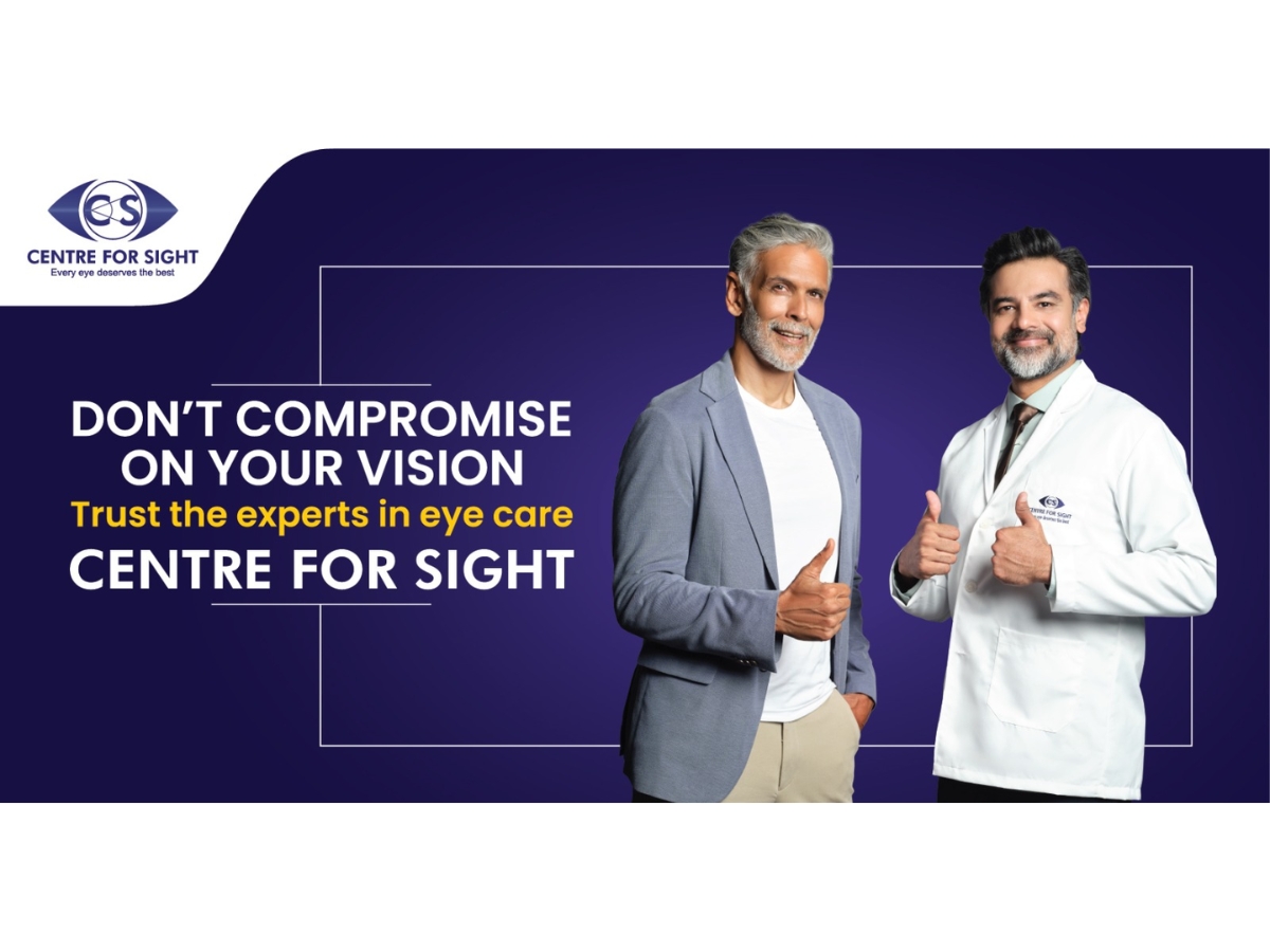 Centre for Sight and Milind Soman Urge India to Prioritize Eye Health on World Senior Citizen's Day