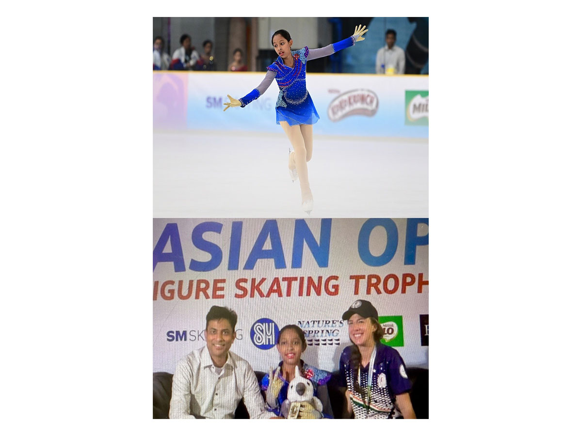Tanishi Krishna: India's Young Star Shines at Asian Figure Skating Championship