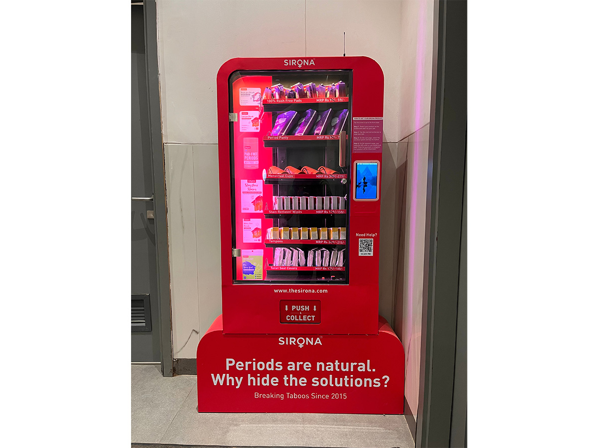 M3M & Sirona Unveil India's First Menstrual Hygiene Vending Machines across 15 M3M Commercial Spaces