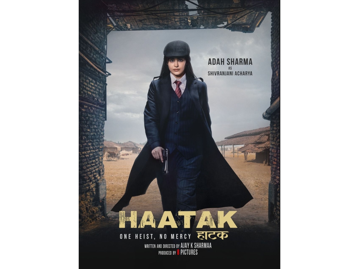 After Blockbuster The Kerala Story, Adah Sharma's Poster from Crime Thriller Haatak Unveiled