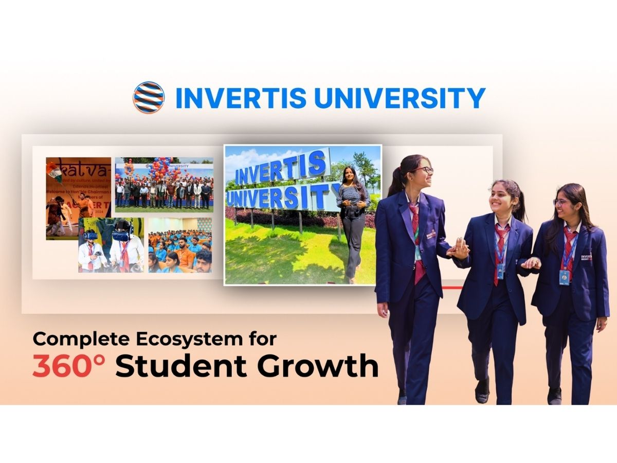 A Hub of Research, Innovation & Global Exposure - NAAC Accredited Invertis University, Uttar Pradesh