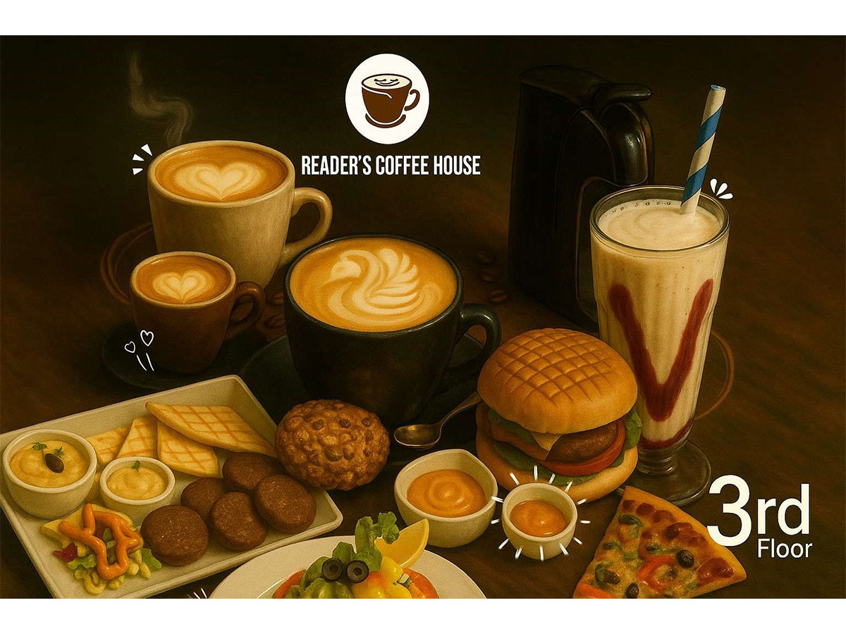 Reader's Coffee House: The Best Cafe in Noida for Coffee & Food Lovers