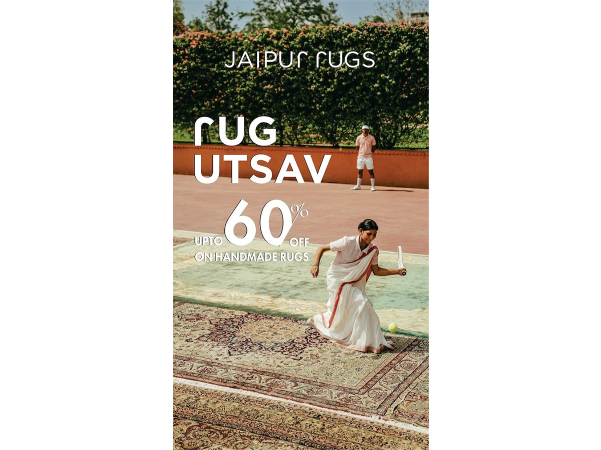 From one-of-a-kind Manchaha creations to century-old antiques, Jaipur Rugs' annual festival offers masterpieces with up to 60% savings and a purpose-driven mission.
