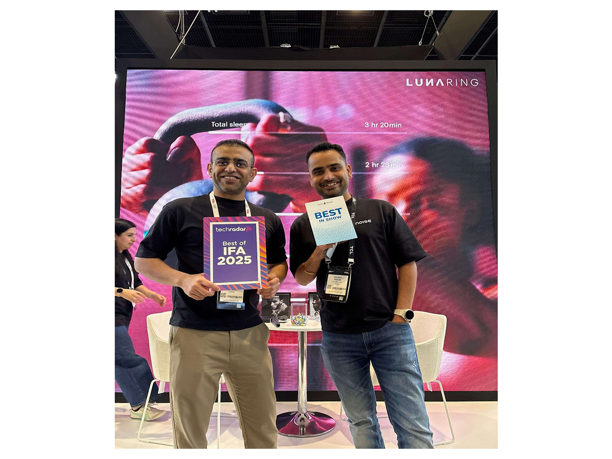 Noise Takes India to the Global Stage: Wins "Best of IFA" as It Showcases Cutting-Edge Wearables in Berlin