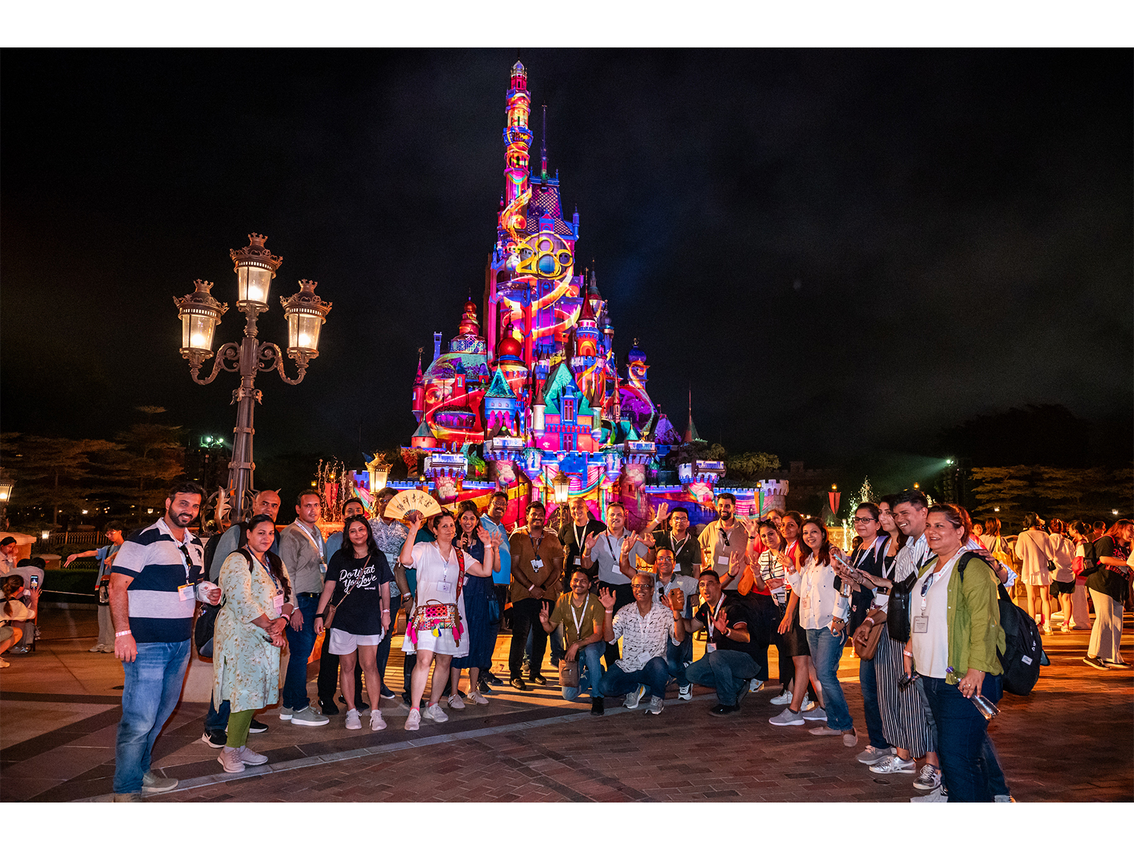 The Indian MICE delegation at Hong Kong Disneyland enjoyed VIP shows and attractions, highlighting the city's appeal as an incentive destination