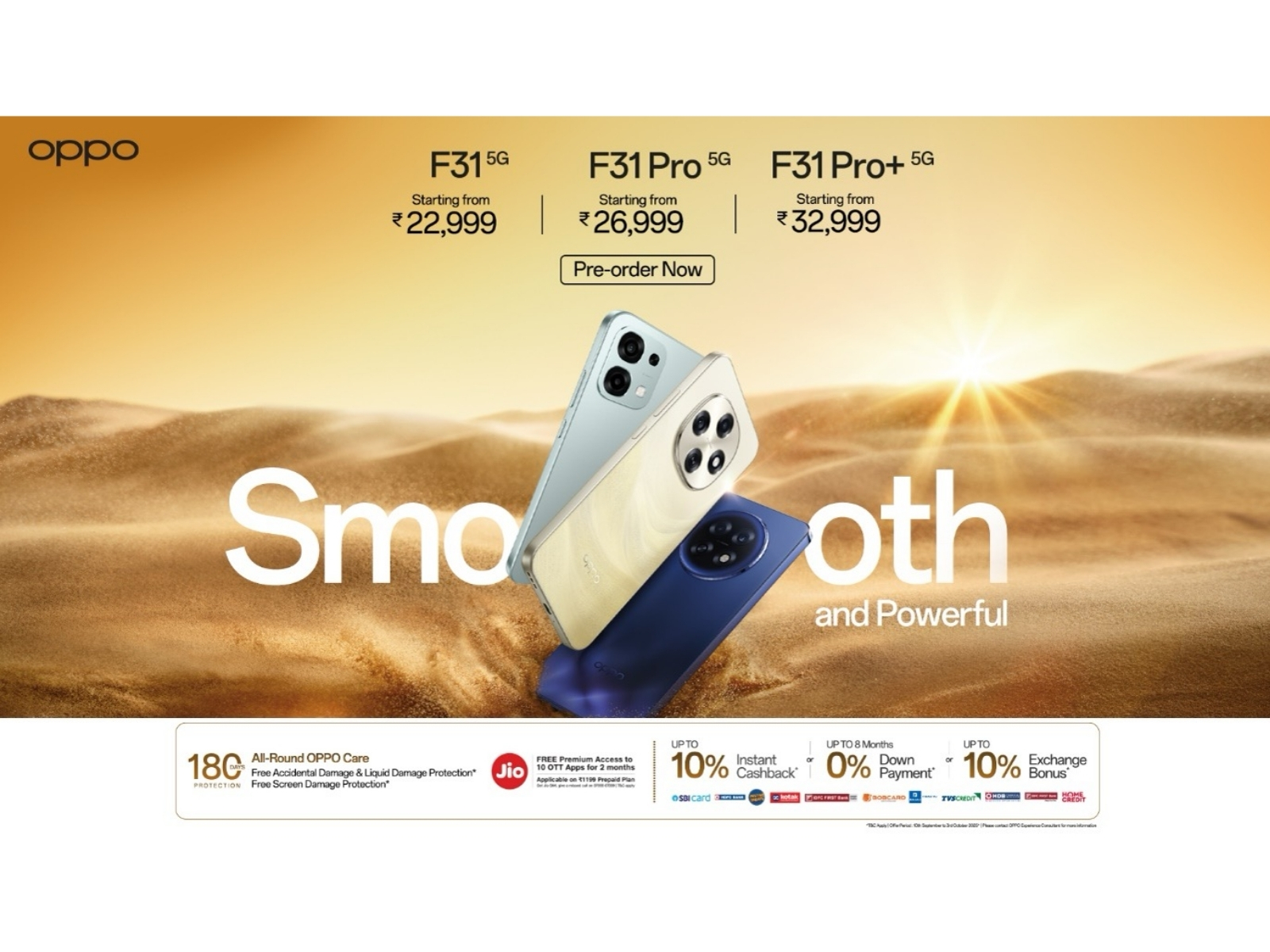 OPPO F31 Series First Sale: Built for India's Hustle, Ready for Every Challenge