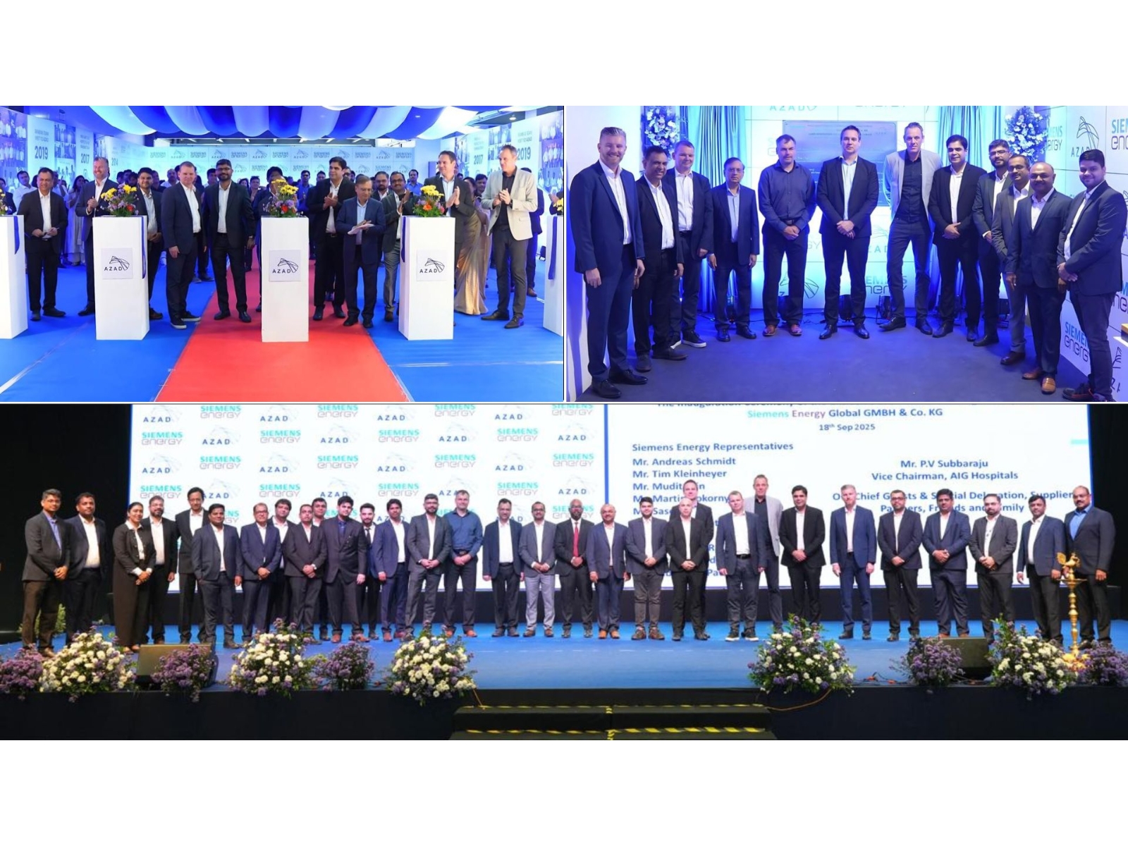 AZAD Engineering Inaugurates Exclusive Lean Manufacturing Facility for Siemens Energy