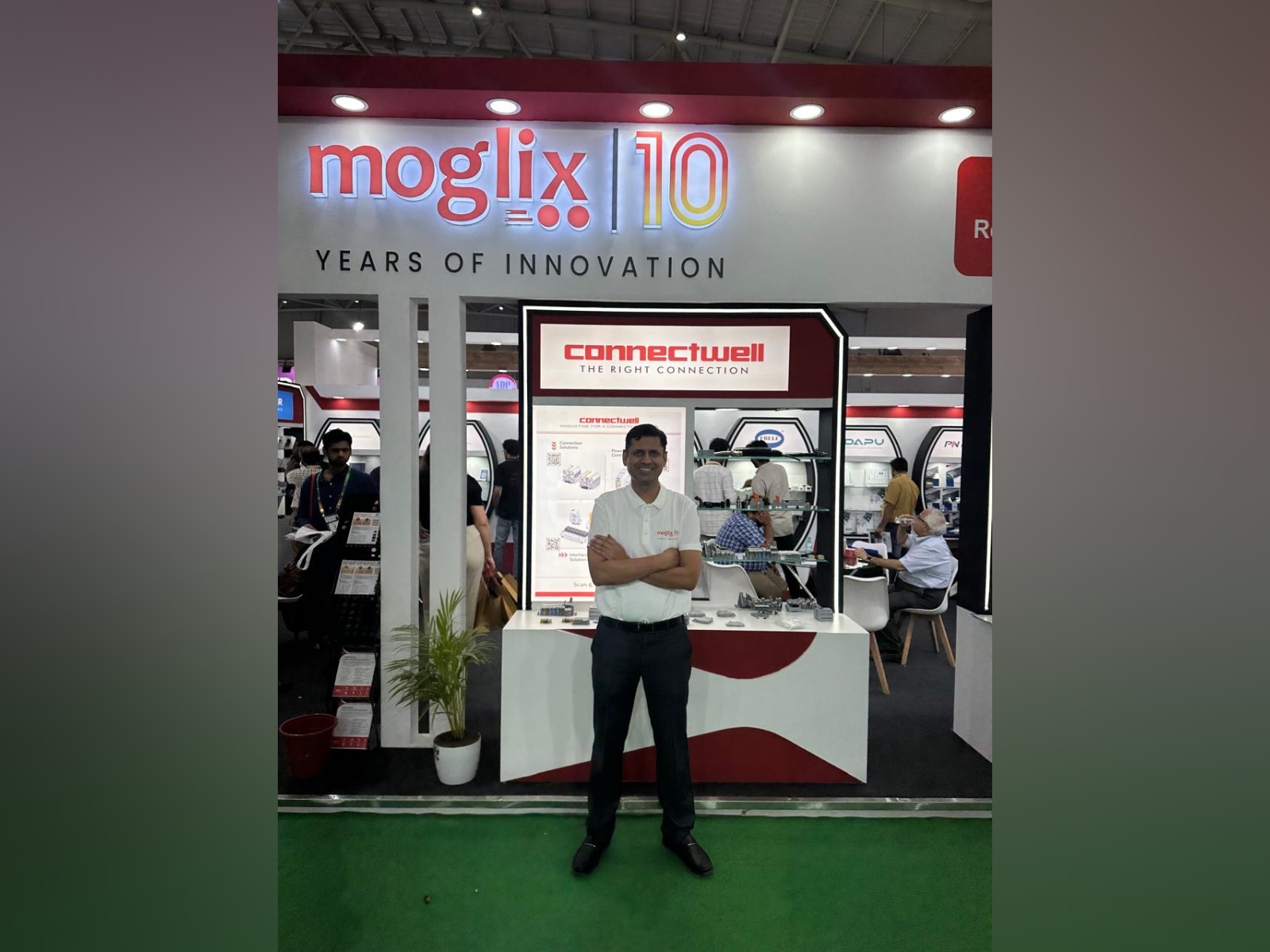 Rahul Garg, Founder and CEO, Moglix at Electronica 2025