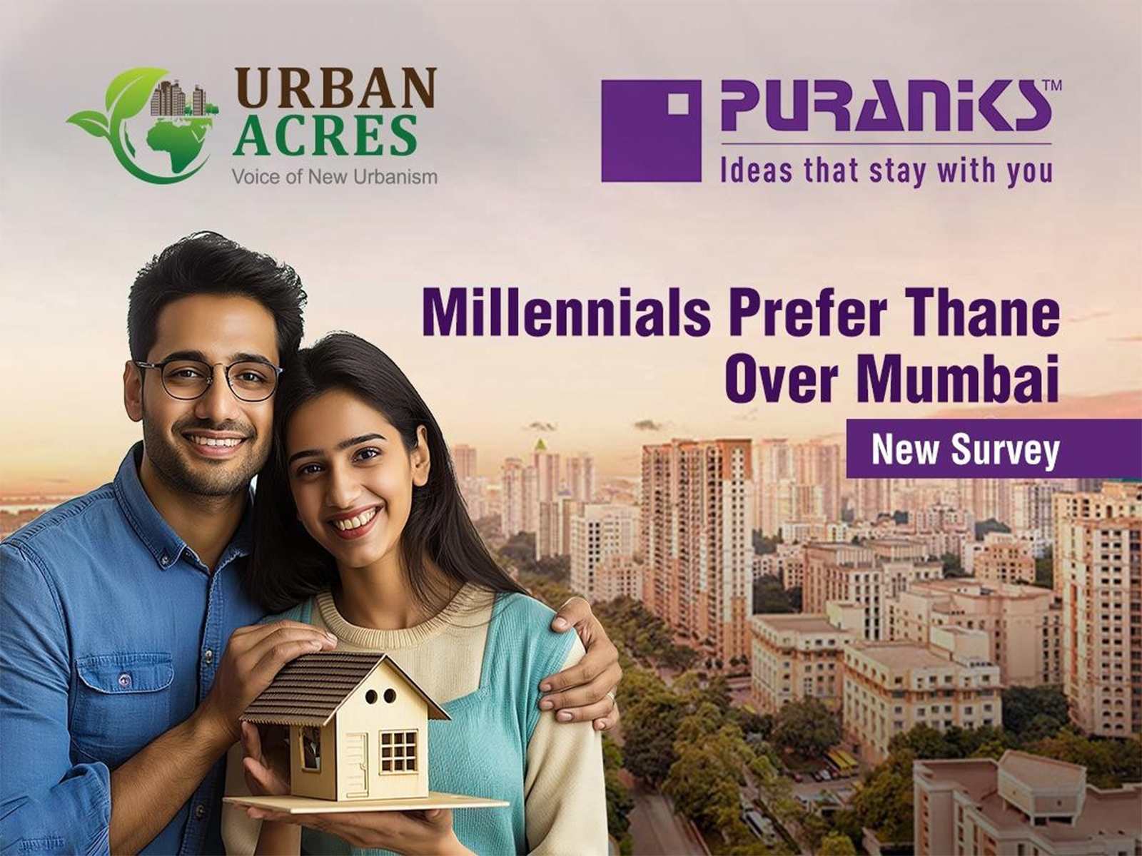 Millennials Drive Majority Of Thane's Home Registrations In 2025: Urban Acres Survey