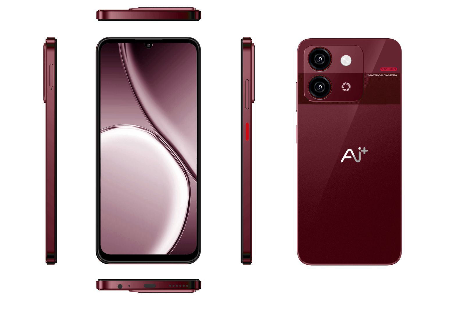 Ai+ Smartphone Unveils Sparkle Red: A Bold New Shade for the Festive Season