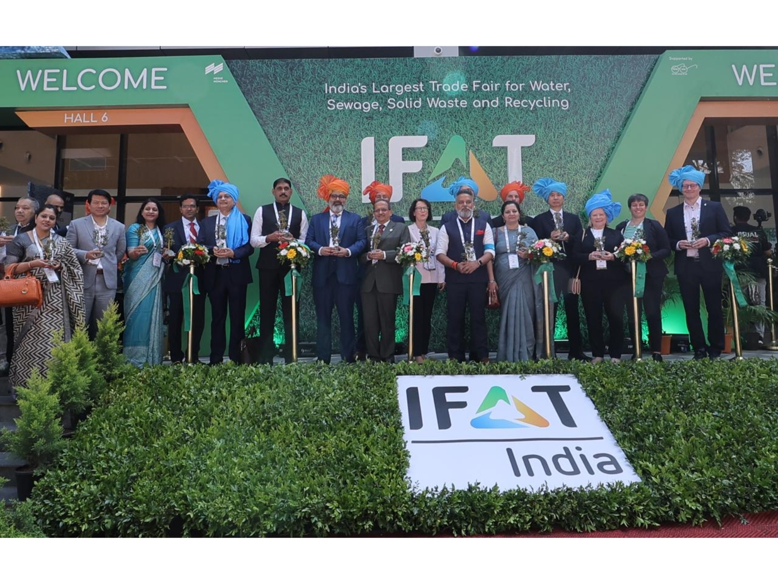Global leaders, policymakers, and industry experts unite to drive the circular economy and water resilience at the 12th edition of IFAT India