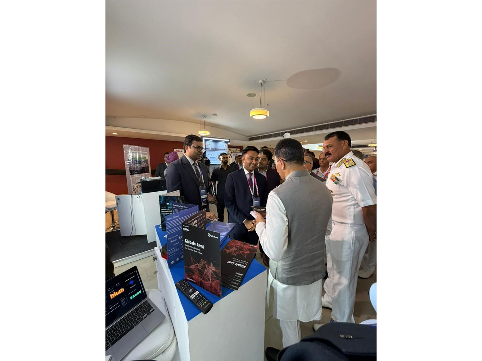 Globals Showcases MarCAP, a Tactical SOC-in-a-Box for Naval Cyber Defence, at Indian Navy's Seminar on Impact of Cyber Attacks on Maritime Sector