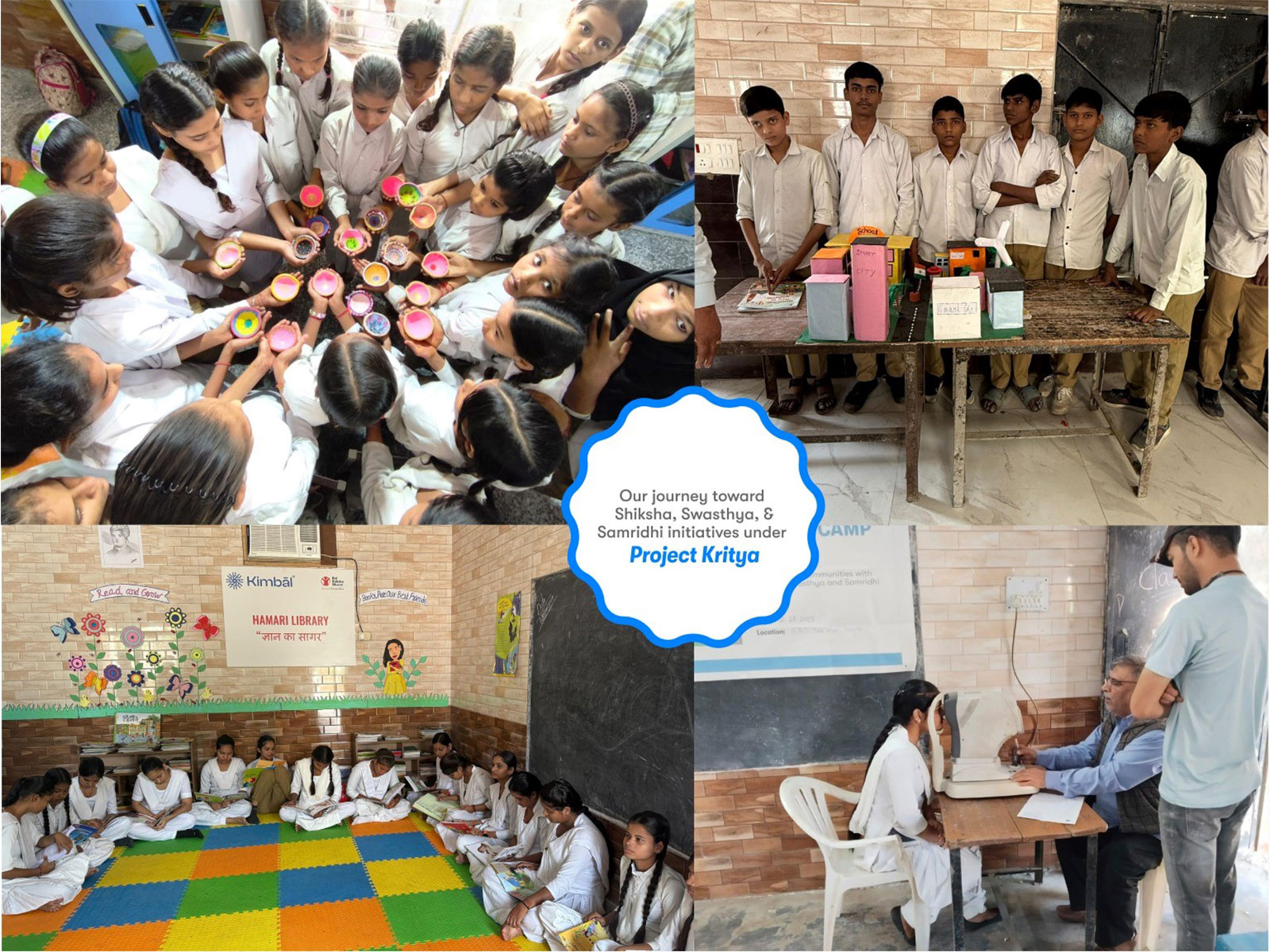 Kimbal's Diwali of Empowerment: Lighting the Path for Many towards Siksha Swasthya and Samriddhi