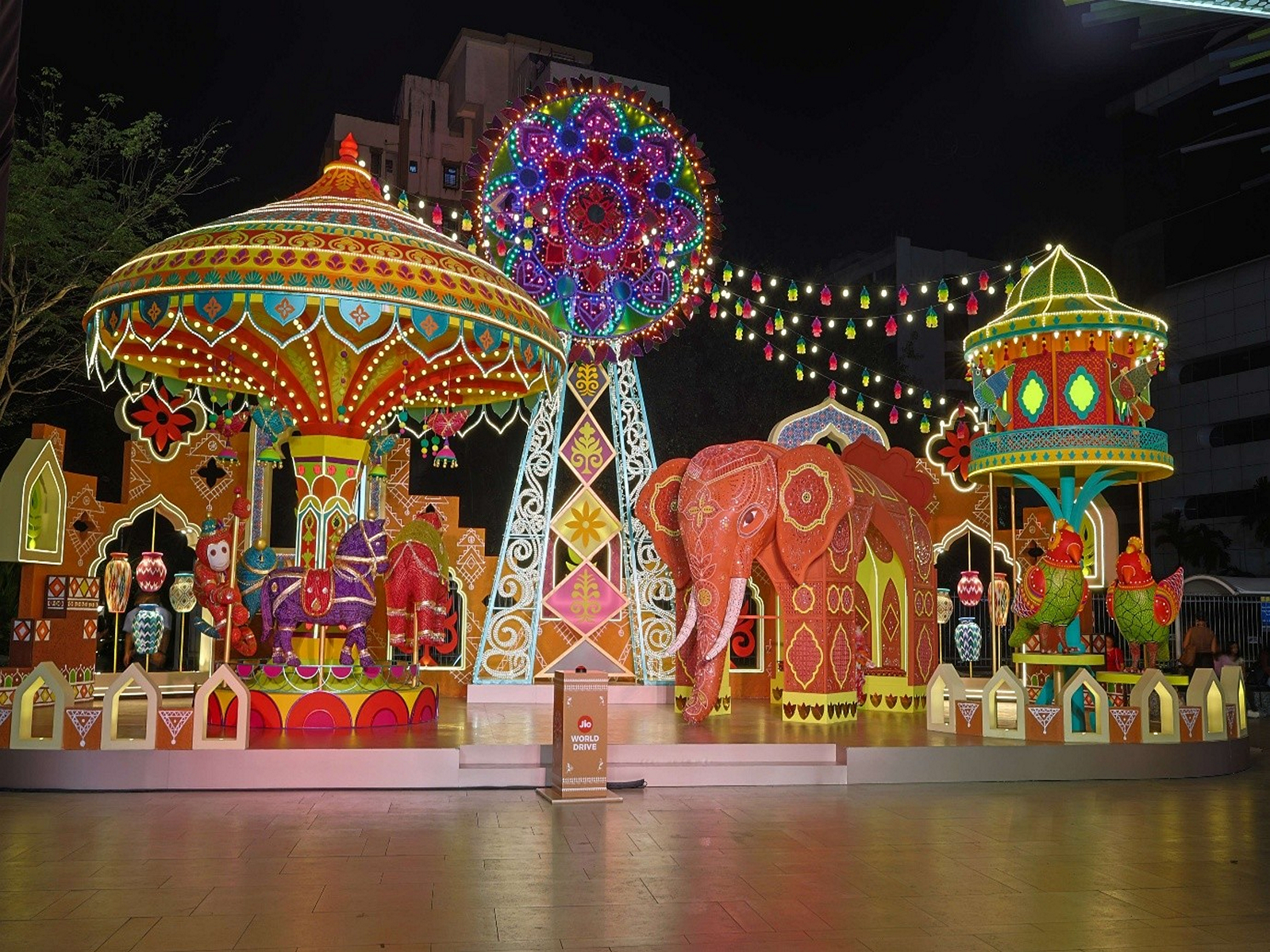India Celebrates a Surreal Diwali